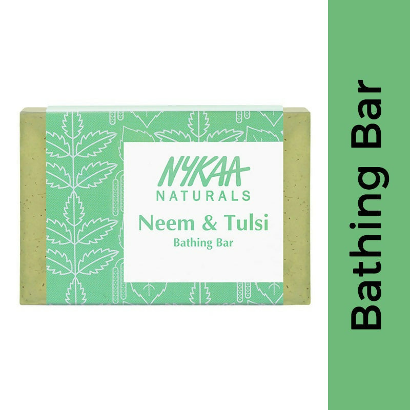 Nykaa Naturals Neem & Tulsi Purifying Bathing Soap - Swadesiicart