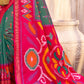 Shree Shyam Fashion Grey Pochampally Silk Saree