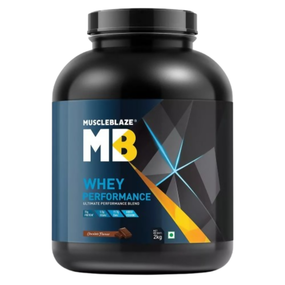 MuscleBlaze Whey Performance Protein Chocolate | Swadesiicart