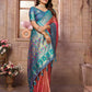 Aastha Fashion Red Banarasi Tissue Silk Weaving Saree