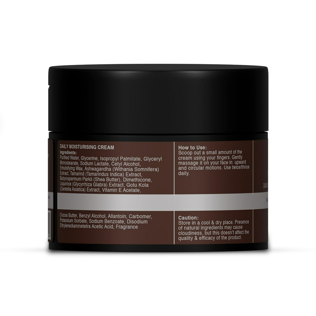 The Man Company Non-Sticky Daily Moisturizing Cream For Dry Skin - Swadesiicart