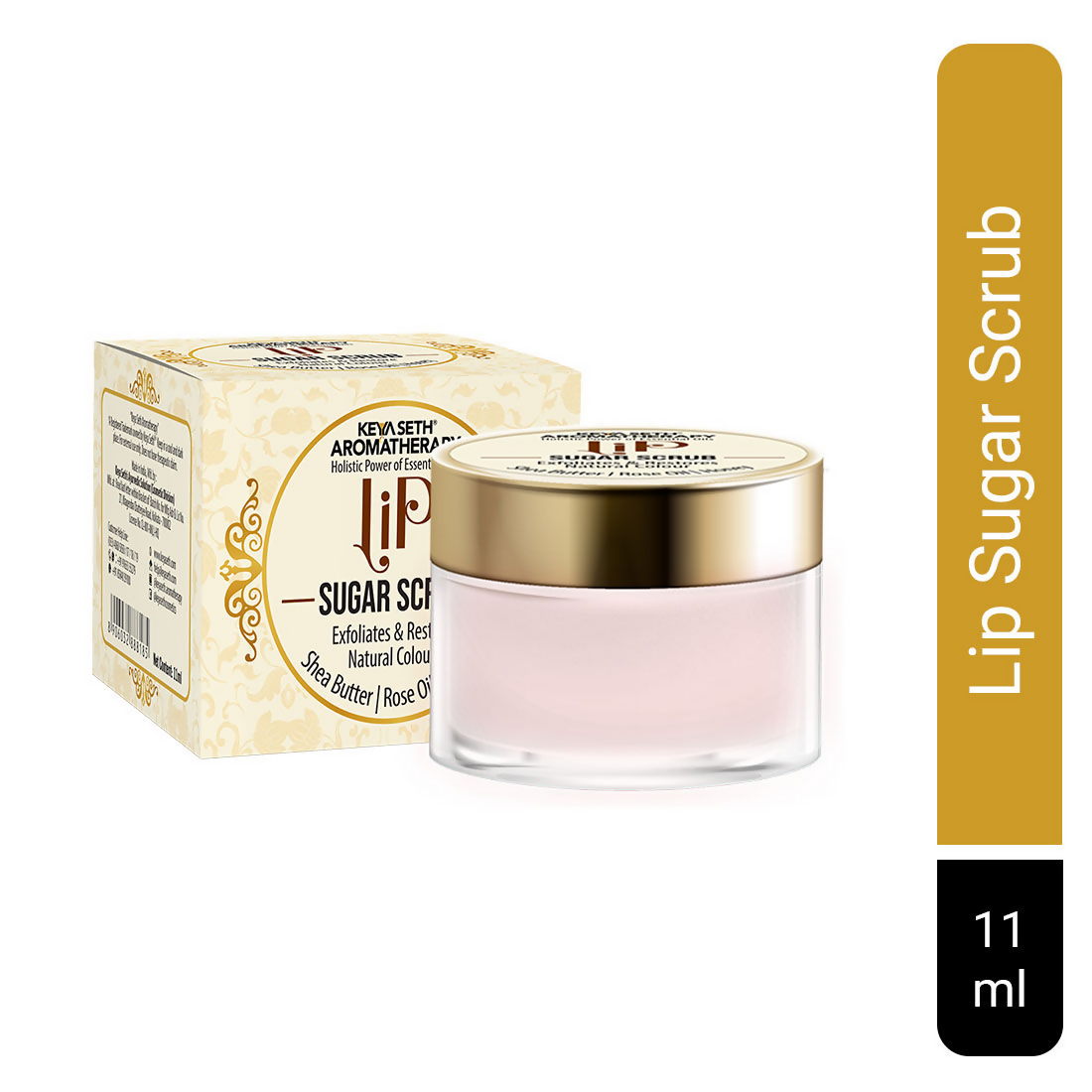 Keya Seth Aromatherapy Lip Sugar Scrub - Swadesiicart