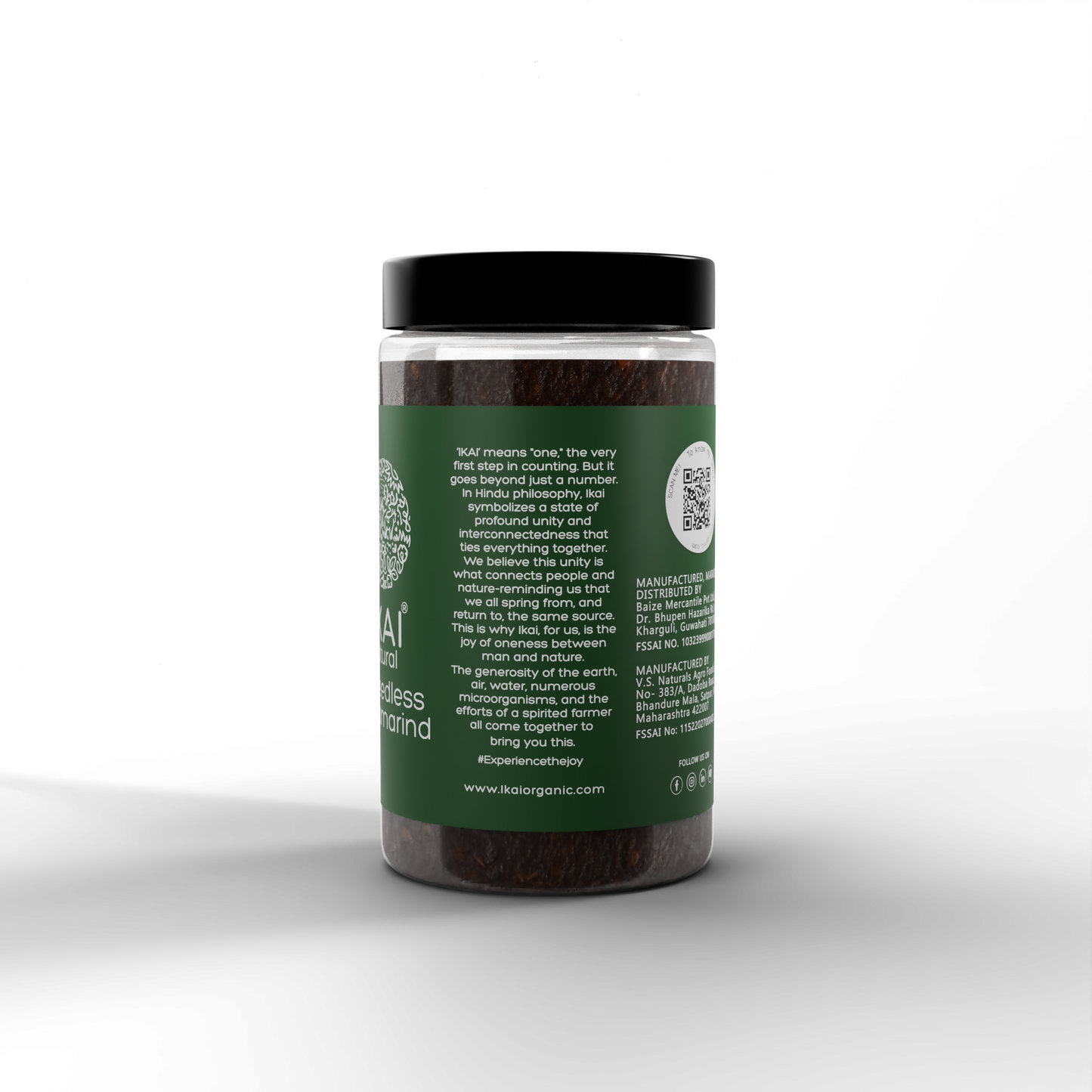 3 - Natural Seedless Tamarind -100g