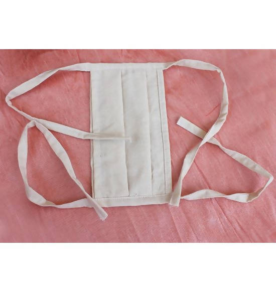 Ancient Living Double Layered Tie-able Cloth Mask - Swadesiicart