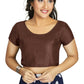 Aastha Fashion Women's Coffee Art Silk Designer Festive Wear Readymade Blouse
