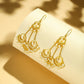 Nuyug 18k Golden Ring Pearl Drops Anti Tarnish Earrings | Swadesiicart