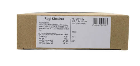 Home D'elite Ragi Khakhra - Swadesiicart