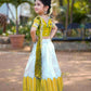 Jyoti Fashion Classy Yellow Heavy Chenille Sequins Embroidered Kids Lehenga Choli Set | Swadesiicart
