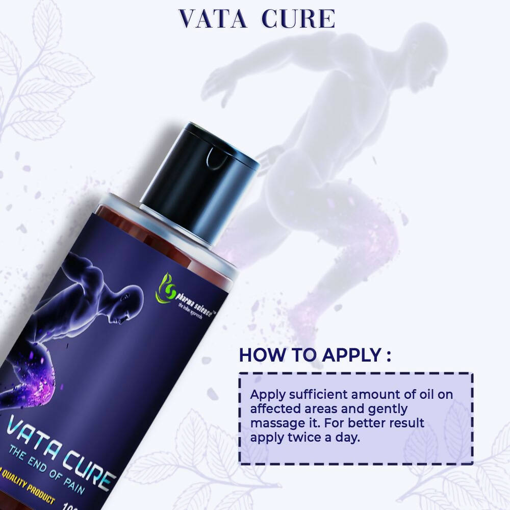 Pharma Science Vata Cure Joint & Muscle Pain Relief Oil - Swadesiicart