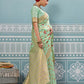 Shree Shyam Fashion Pista Silk Saree