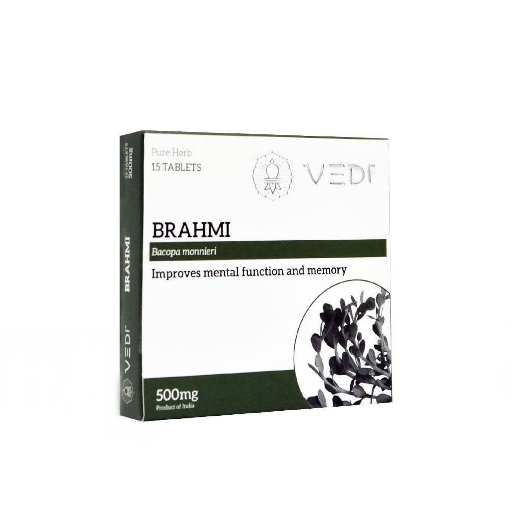 Vedi Herbals Brahmi Tablets | Swadesiicart