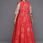 Ahalyaa Women's Traditional wear Ethnic Dress - Red | Swadesiicart