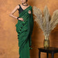 Very Much Indian Pure Mul Cotton Handloom Saree - Green | Swadesiicart