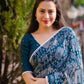 Rama Poly Georgette Ethnic Motifs Saree with Unstitched Blouse - Hiral Fashion | Swadesiicart