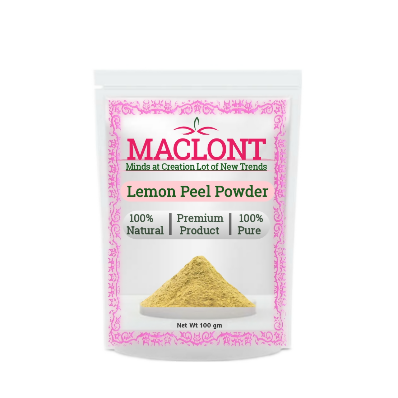 Maclont Lemon Peel Powder - Swadesiicart