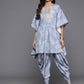 Ahalyaa Women's Traditional Wear Co-ods - Grey | Swadesiicart
