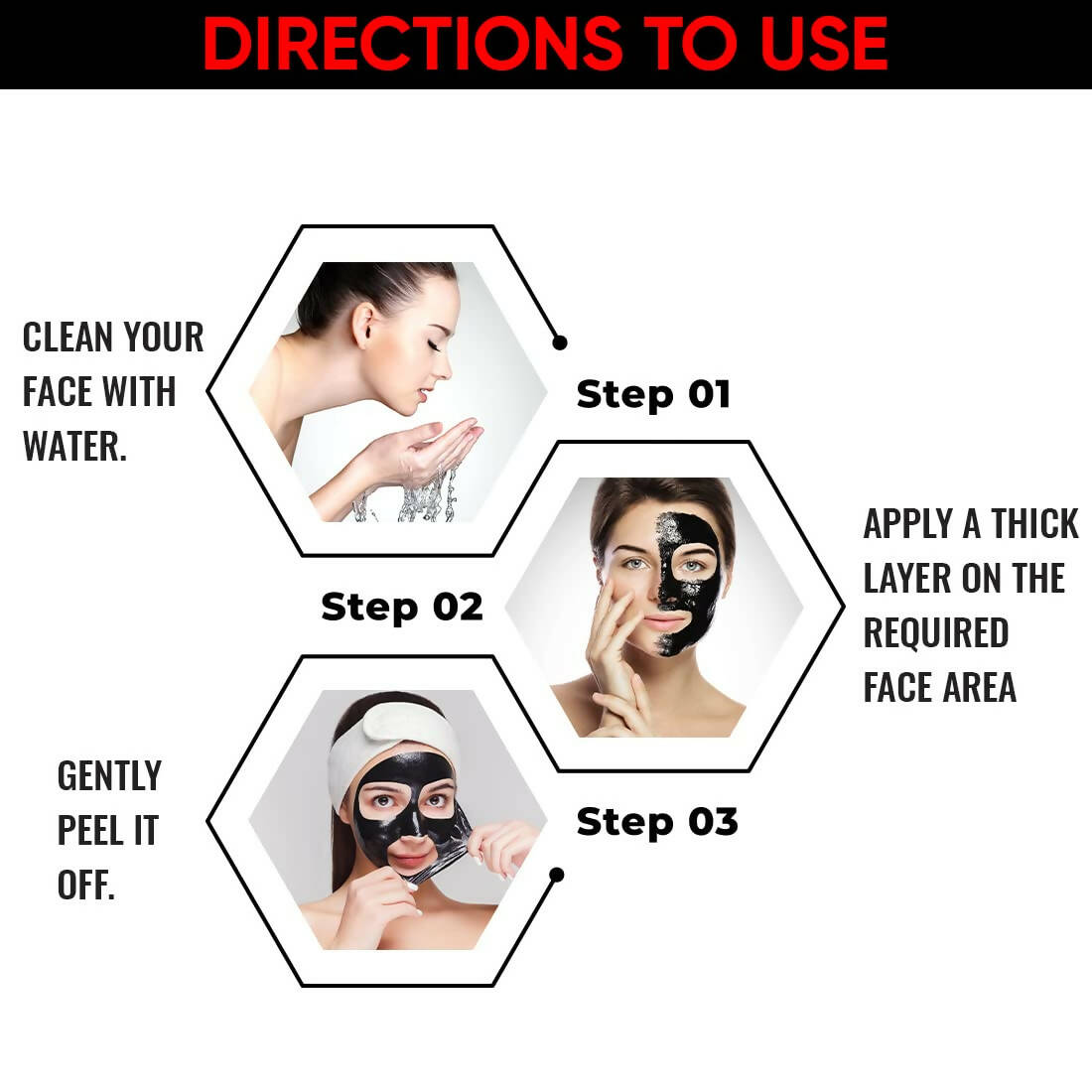Urban Botanics Activated Charcoal Peel Off Mask - Swadesiicart