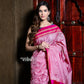 Very Much Indian Handloom Cotton Viscose Ilkal Saree Pink | Swadesiicart