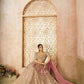 Kesar Fab Chiku Banarasi Silk Embroidered Lehenga | Swadesiicart