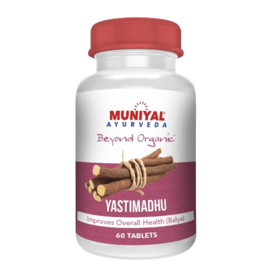 Muniyal Ayurveda Yashtimadhu Tablets | Swadesiicart