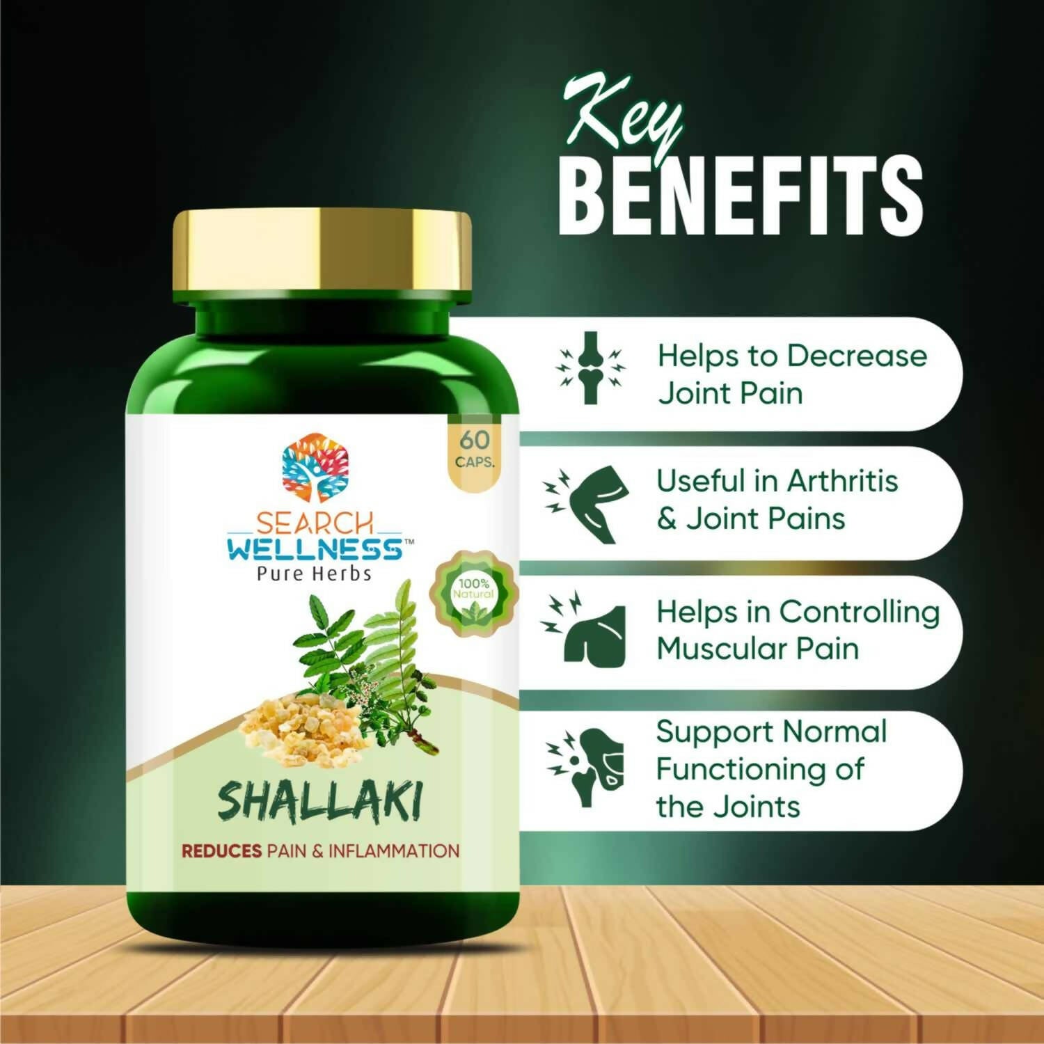Search Wellness Shallaki Capsules - Swadesiicart