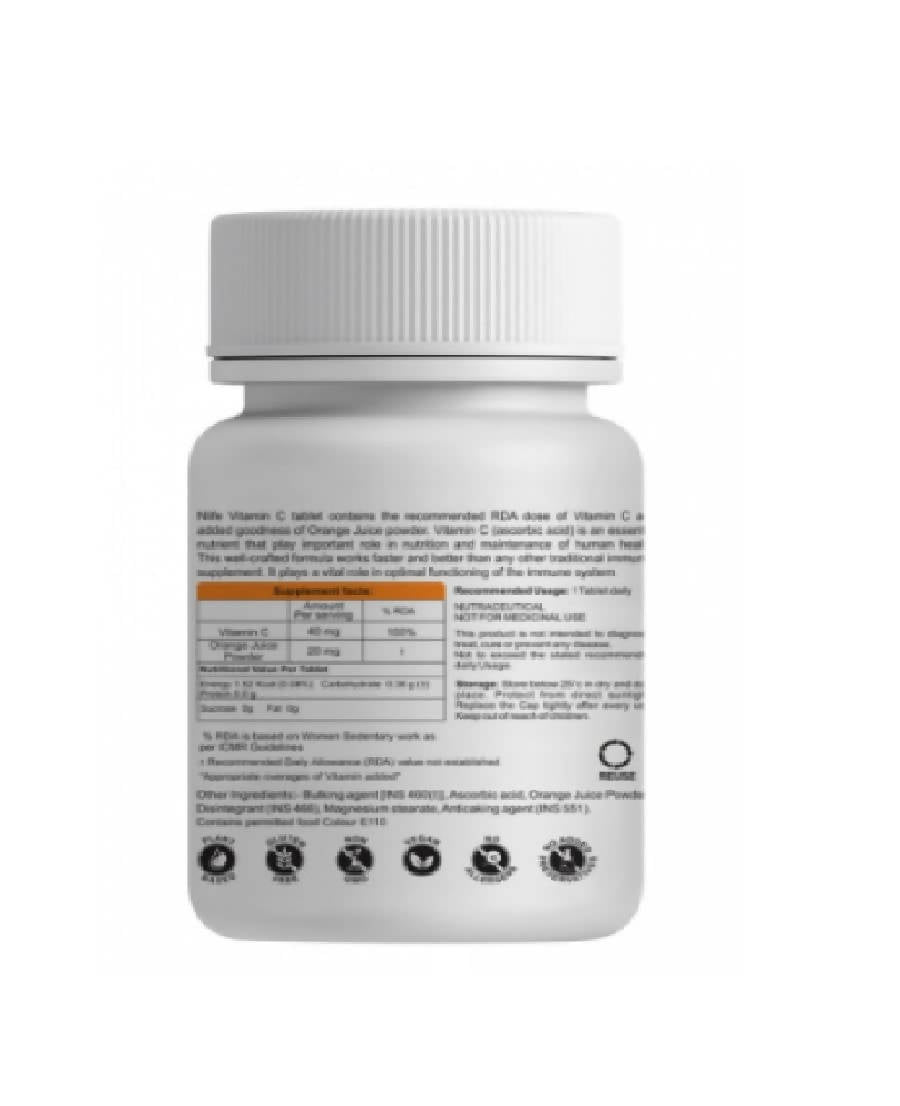 NLife Vitamin C Tablets | Swadesiicart