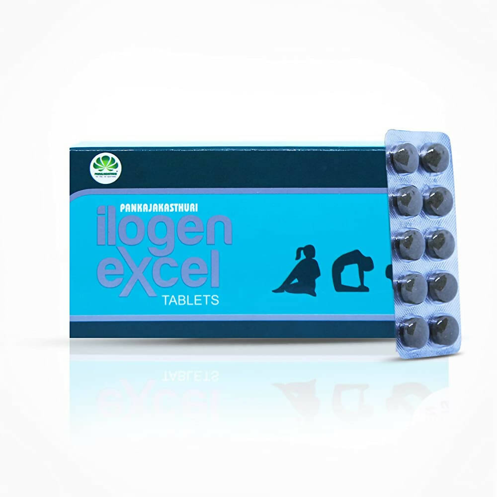 Pankajakasthuri Ilogen Excel Tablets | Swadesiicart