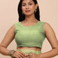 Shree Shyam Fashion Linen Cotton Green Saree