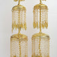 NVR Women's Pack Of 2 Gold-Polished & White Pearl Beaded Bridal Layered Heavy Kaleera Sets - Swadesiicart