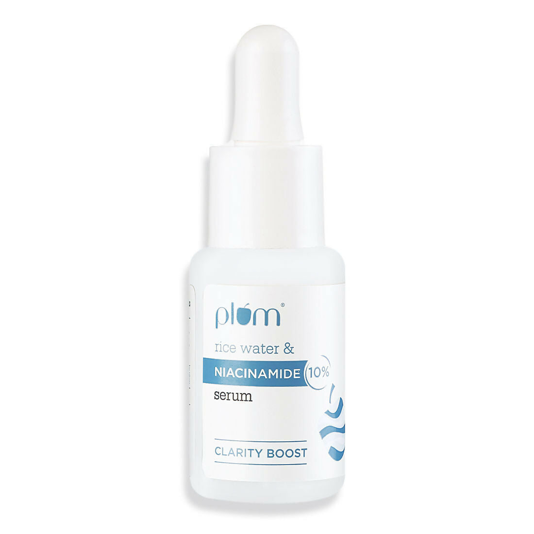Plum 10% Niacinamide Brightening Face Serum With Rice Water - Fades Blemishes & Dark Spots, Beginner Friendly - Swadesiicart