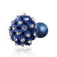 Trendoo Jewelry Gold Plated Stylish Fancy Blue Studs