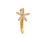 Ruby Raang Gold Star Nose Pin | Swadesiicart