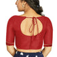Aastha Fashion Women's Red Art Silk Designer Party Wear Readymade Blouse