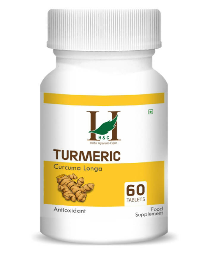 H&C Herbal Turmeric Tablets | Swadesiicart