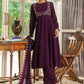 Janasya Purple Georgette Embroidered Kurta,Bottom & Dupatta | Swadesiicart