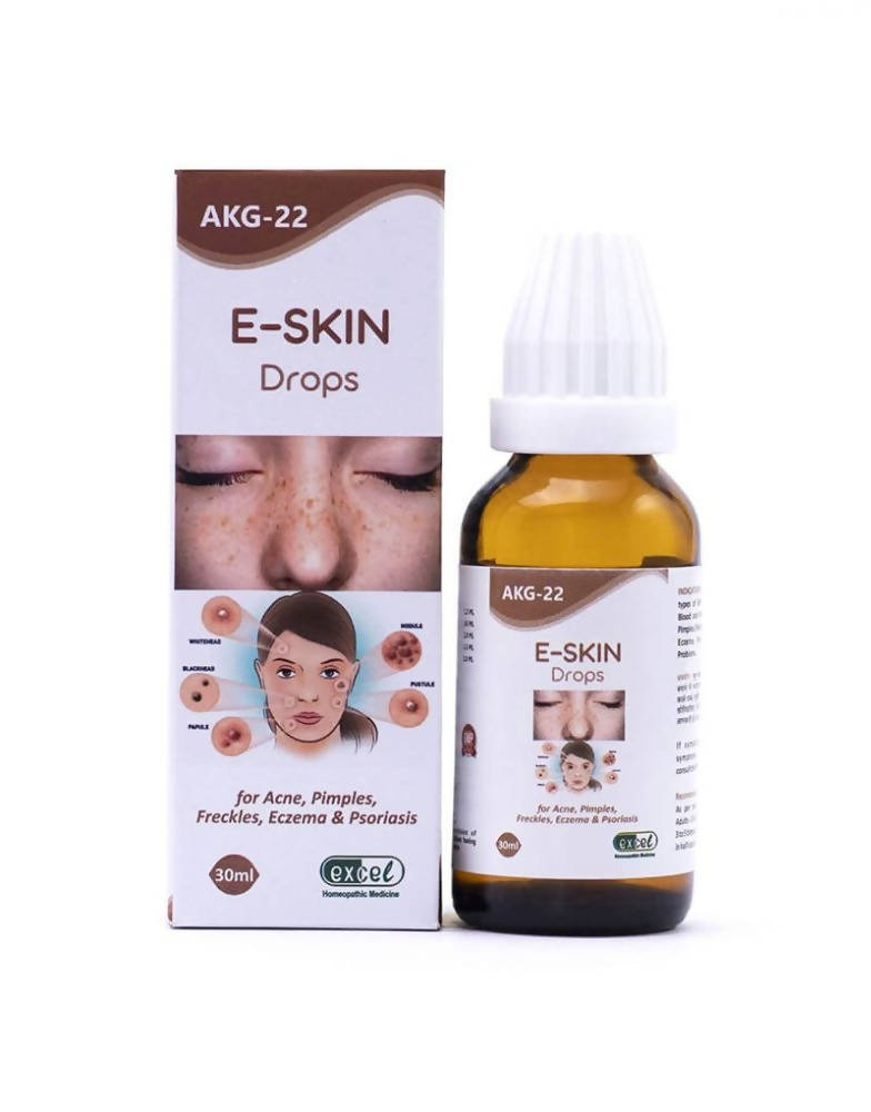 Excel Pharma E-Skin AKG-22 Drops | Swadesiicart