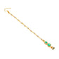 Ruby Raang Green Meenakari Kundan Maang Tikka | Swadesiicart