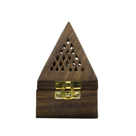 Anahata Wooden Dhoop Holder - Kamicka Organic Products Private Limited