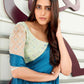 Tikhi Imli Solid Satin Saree | Swadesiicart