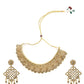 Mominos Fashion Johar Kamal Traditional Rajwadi Design Heavy Golden Color Choker Set | Swadesiicart