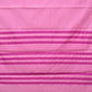 Baby Pink and Pink Bamboo Cotton Plain Saree with Strips Pallu Design No Blouse - Global Threads | Swadesiicart