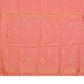 Baby Pink Uppada Cotton Handloom Saree with Assorted Buta Pallu Design - Global Threads | Swadesiicart
