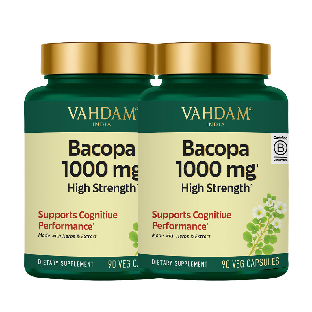 Bacopa 1000 mg High Strength Capsules