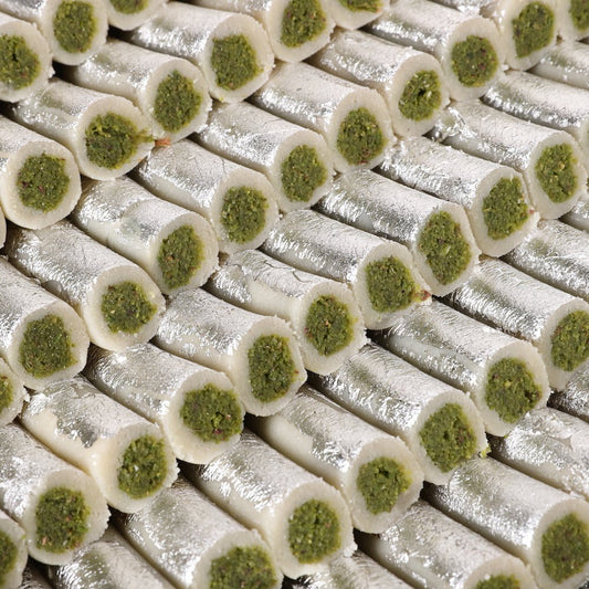 Shree Mithai Badam Pista Roll | Swadesiicart