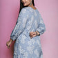 Ahalyaa Women's Traditional wear Tunic - Grey | Swadesiicart