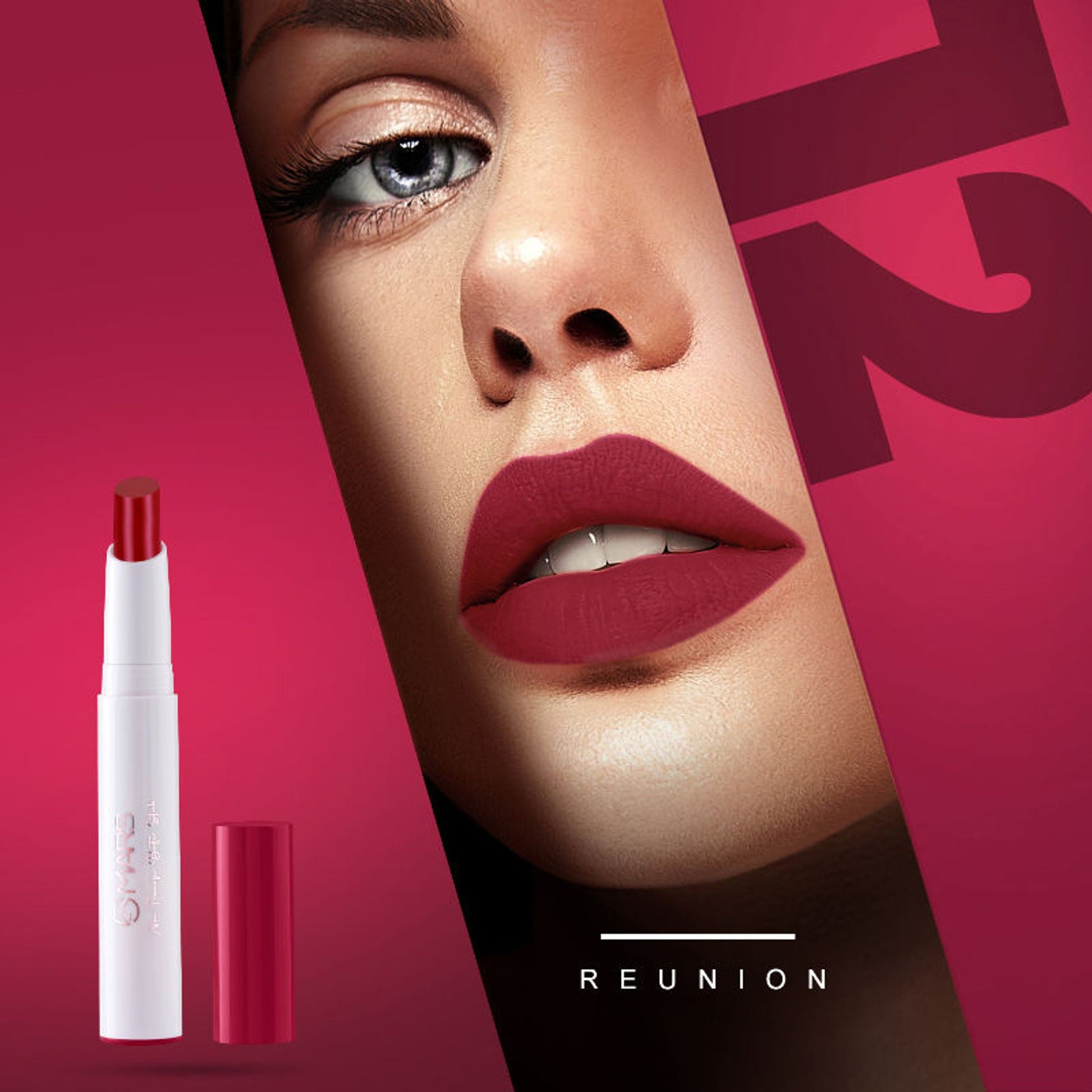 MARS Cosmetics Non Transfer Butter Stick - 12 Reunion - Swadesiicart