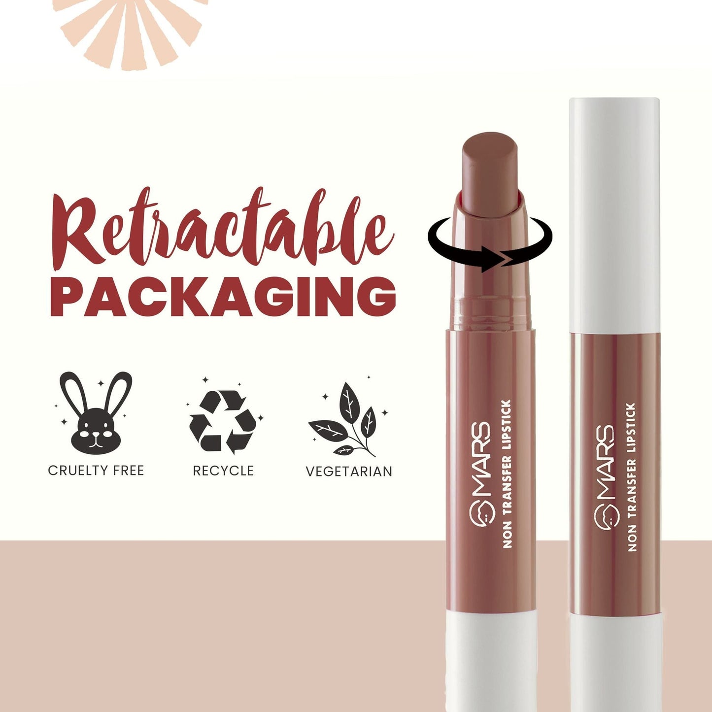 MARS Cosmetics Matte Super Stay Lipstick - 16-Angel Wings - Swadesiicart