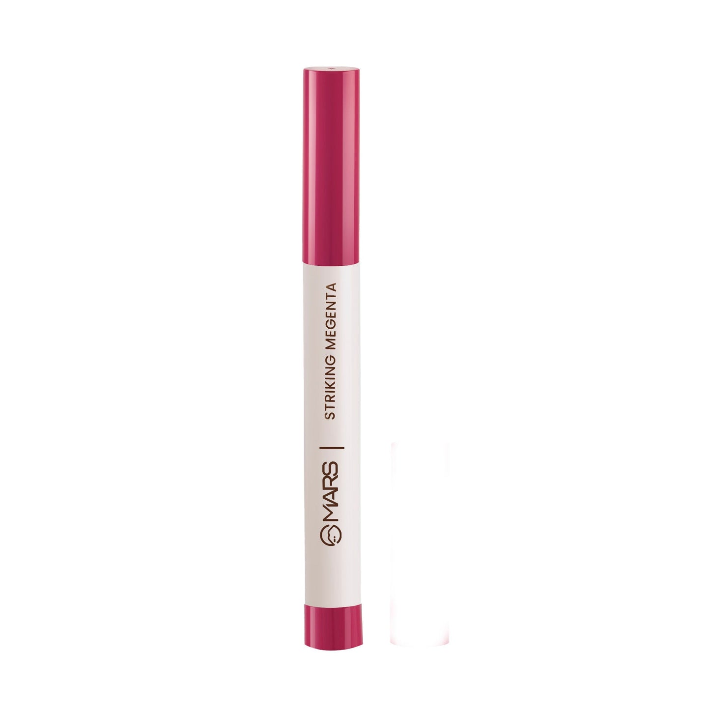MARS Cosmetics Retractable Poppins Lipstick - Striking Magenta - 23 - Swadesiicart