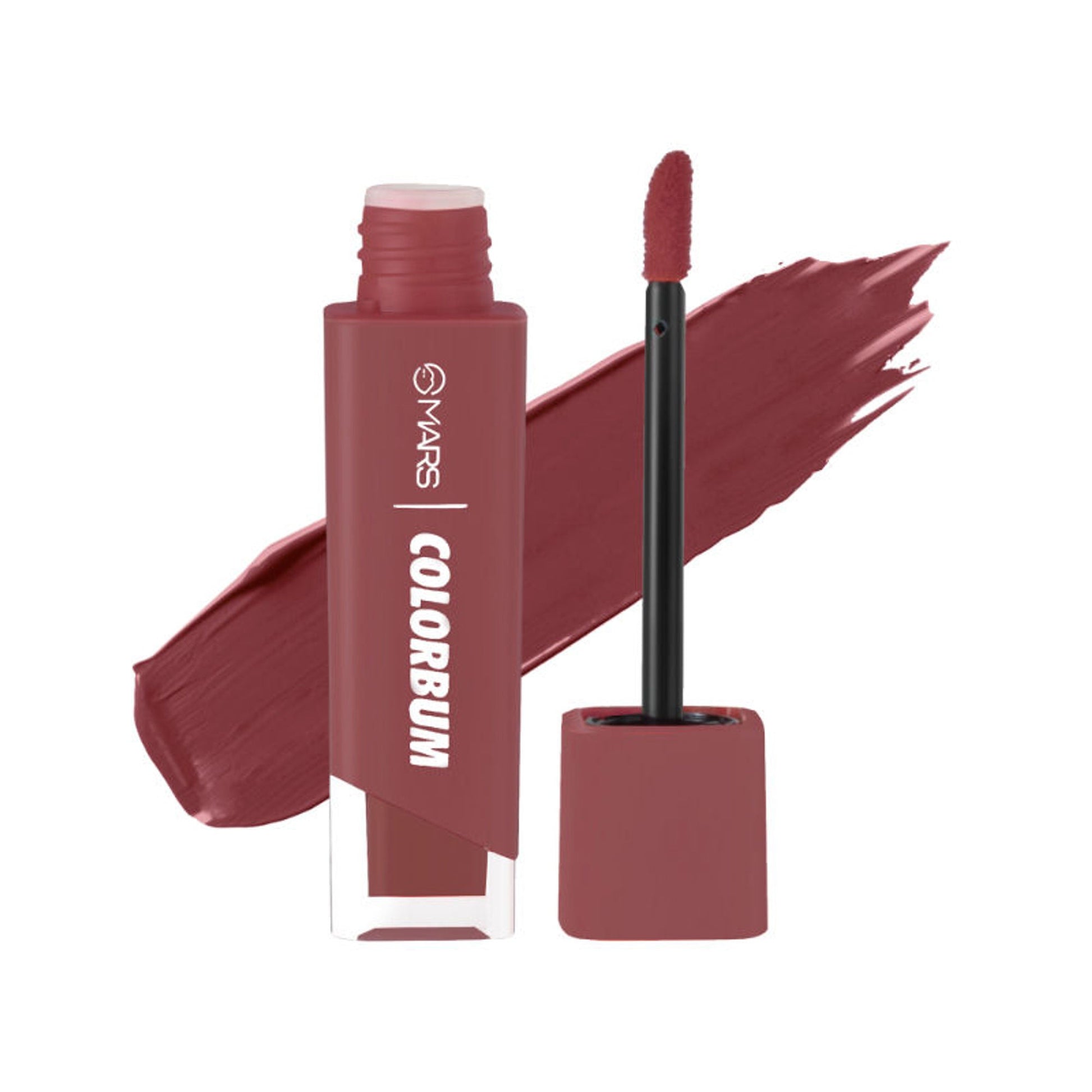 MARS Cosmetics Colorbum Liquid Matte Lipstick - 12-Sultry Spain - Swadesiicart