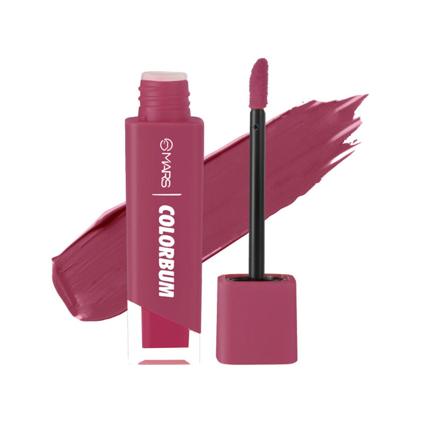MARS Cosmetics Colorbum Liquid Matte Lipstick - 14-Fuschia Florence - Swadesiicart